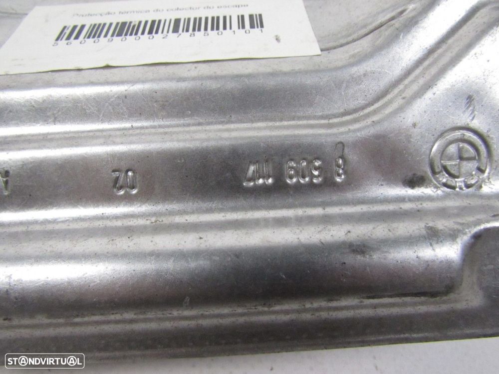 Protecção térmica do colector do escape Seminovo/ Original BMW 5 (E60)/BMW 5 Tou... - 2