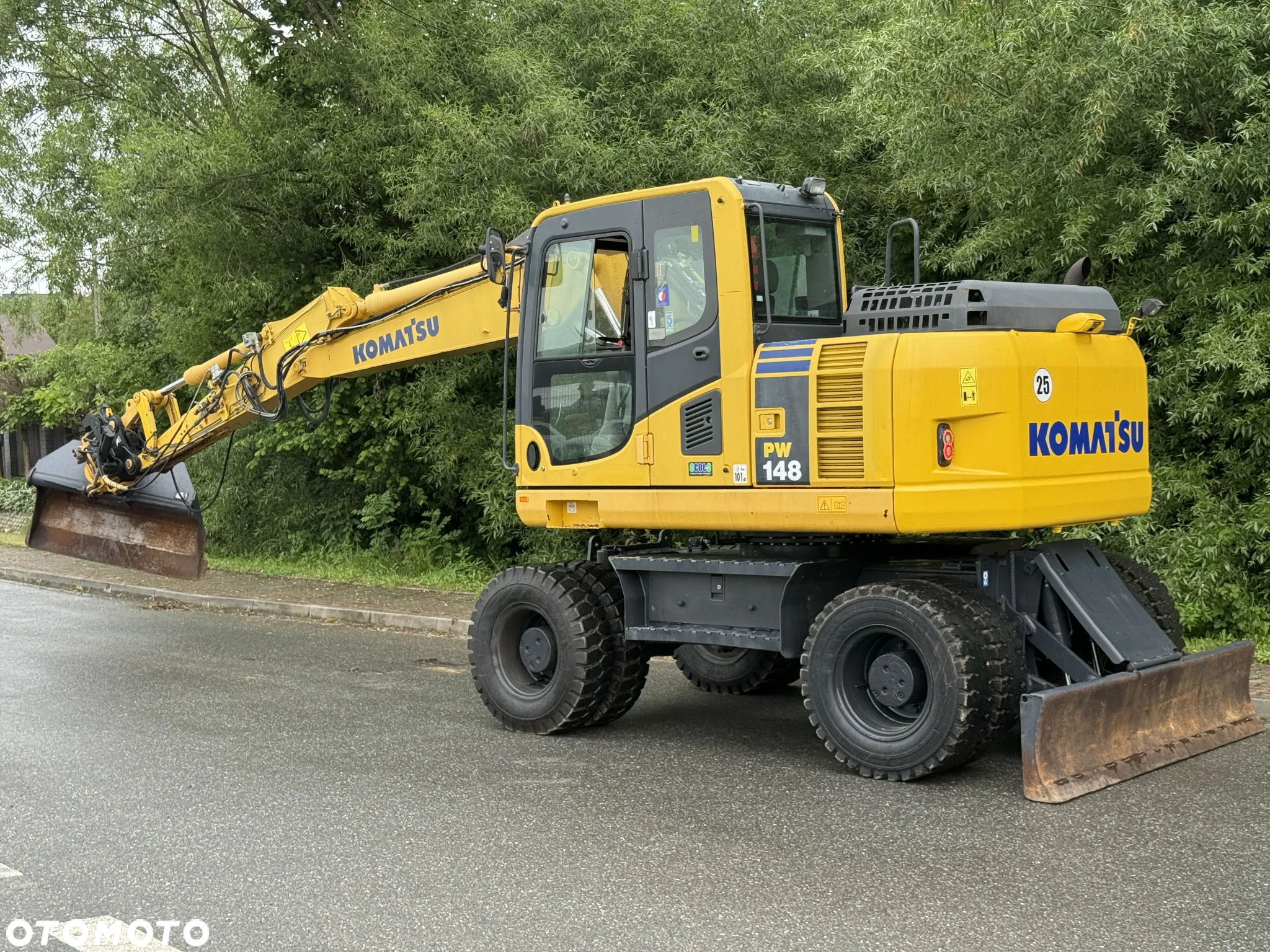 Komatsu * Komatsu PW 148  *ROTOTILT * Sprowadzona * Stan Perfekcyjny * Koparka Kołowa * - 18