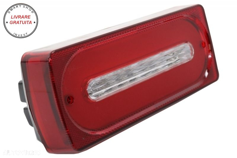 Stopuri Full LED cu Lampa Ceata si Lampi Semnalizare Mercedes W463 G-Class (1989-2- livrare gratuita - 4