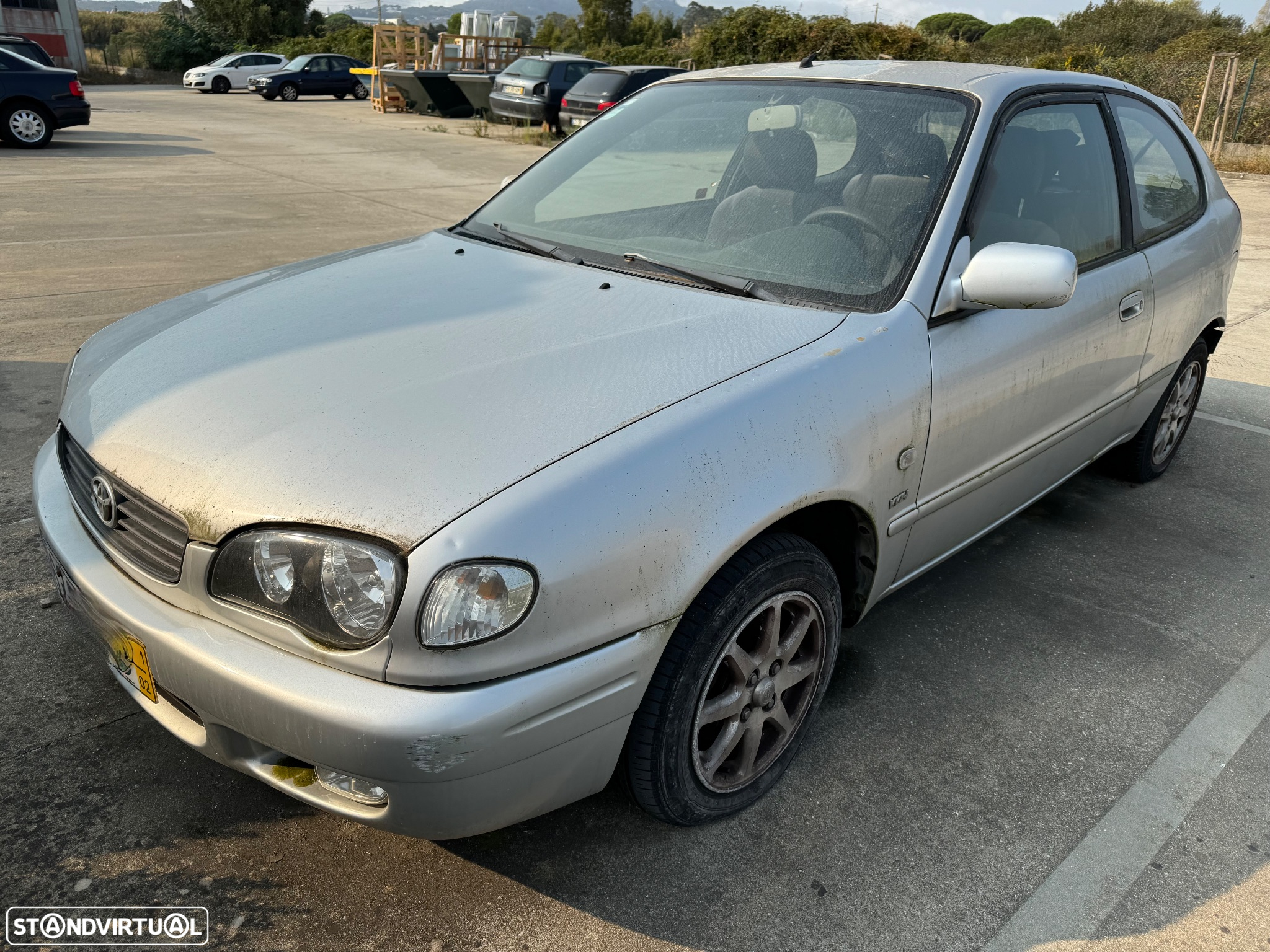 Toyota Corolla Gasolina 3 portas para peças - 2