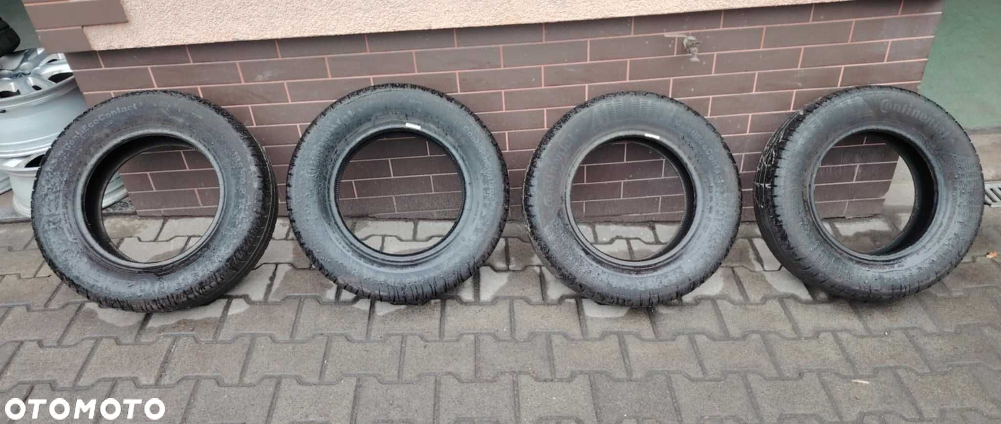 Letnie opony 185/70R14 Cotinental Eco Conntact 5 rok 2016 profil 8 mm - 1