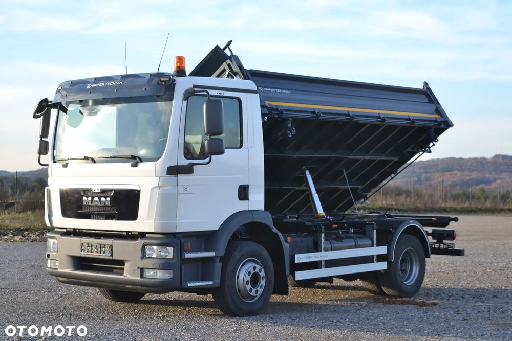 MAN TGM 15.250 15.290 Nowy 3-stronny WYWROT Kiper WYWROTKA Blokada mostu Manual Klima Ładowność 8760 - 13