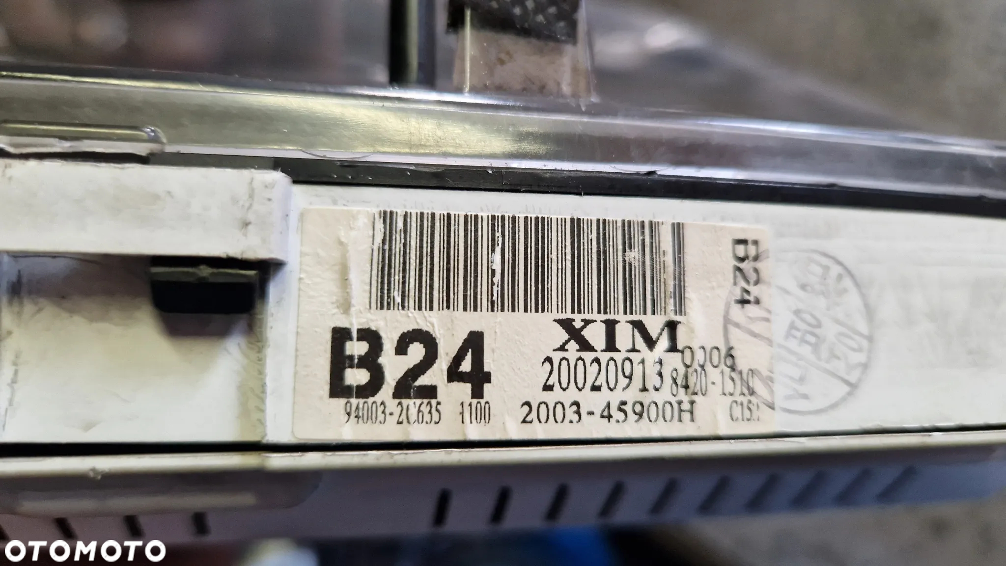 HYUNDAI COUPE TIBURON 02-07 LICZNIK 94003-2C635 - 3