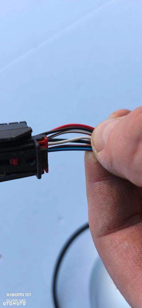 Lusterko prawe VW Golf 5 golf V LA7W wszystkie części - 4