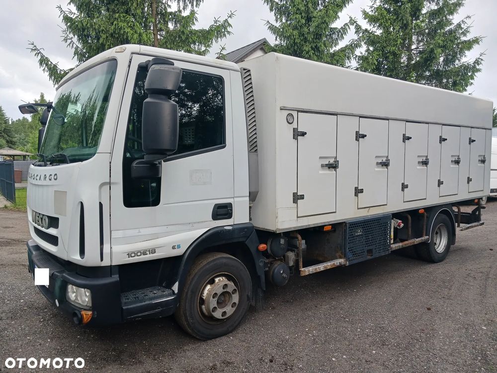 Mitsubishi Canter Fuso 9C18 2018r 299 tyś km Chłodnia Mroźnia Agregat CARRIER Supra 550 - 6