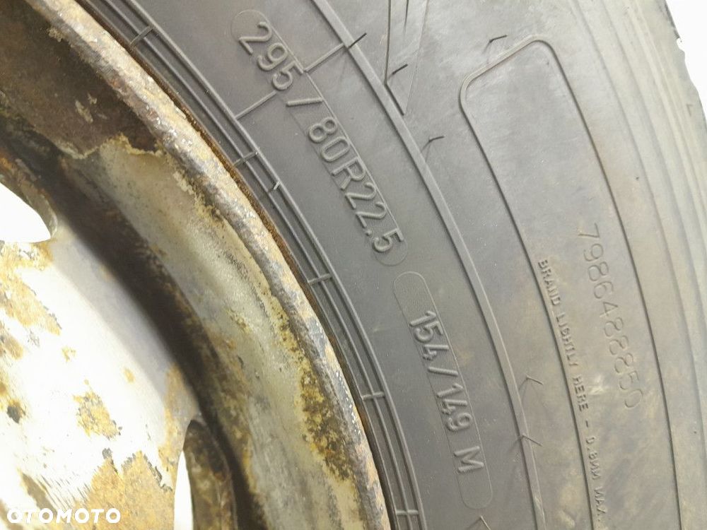 DAF LF 55 KOŁO FELGA STALOWA Z OPONĄ 295/80 R22.5 154/149M - 2
