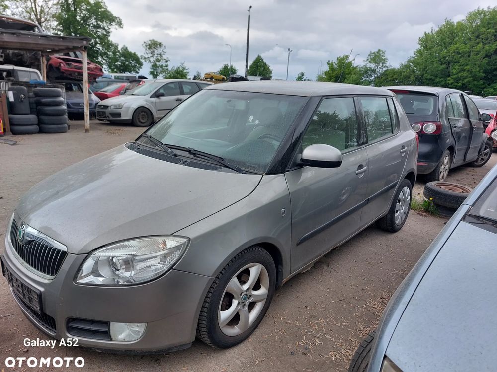Zderzak SKODA FABIA 2 1,4B 07R. lampy,maska,drzwi,klapa..... - 2