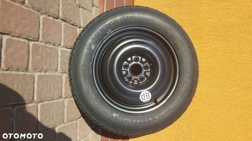 NISSAN X-TRAIL Koło dojazdowe 155/90/17 DUNLOP - 1