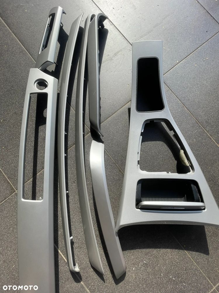Bmw E90 Dekory srebrne - 5