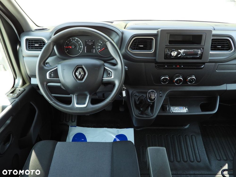 Renault MASTER WYWROTKA PODWÓJNA KABINA DOKA 6 MIEJSC TEMPOMAT LEDY BLIŹNIACZE KOŁA KLIMATYZACJA  130KM - 28