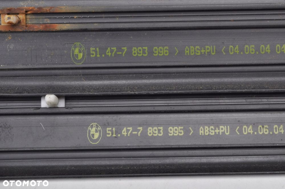 BMW E46 TOURING KOMBI SEDAN LISTWY INDIVIDUAL KOMPLET  7893996 7893995 - 5