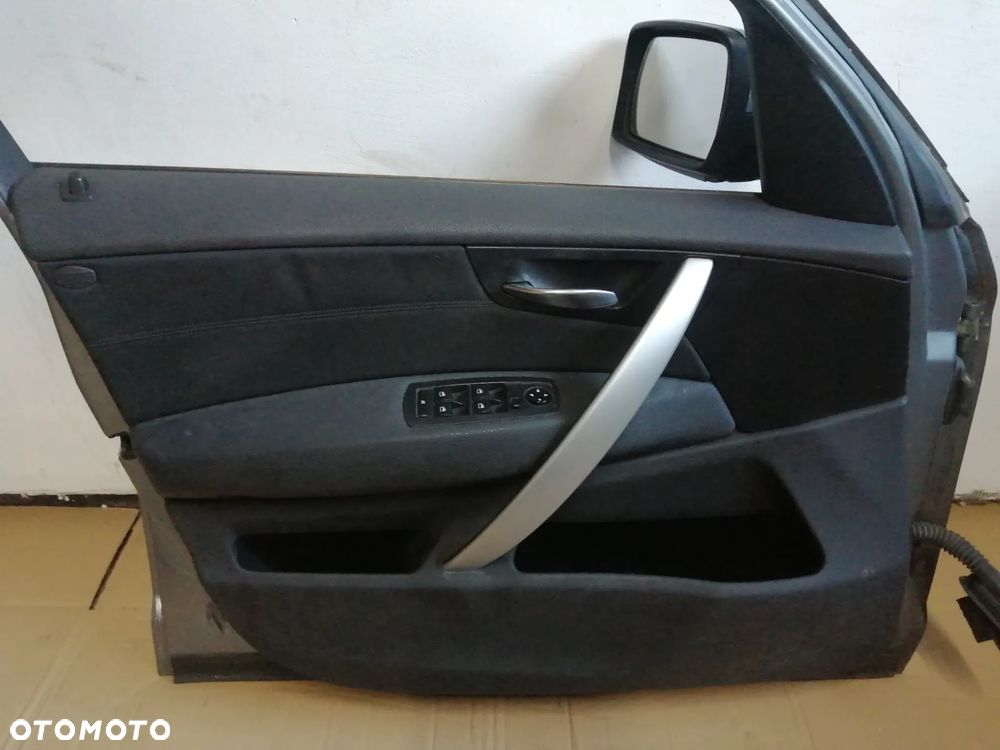 DRZWI LEWY PRZÓD BMW X3 E83 LIFT 06-10 SPACEGRAU METALLIC - 9