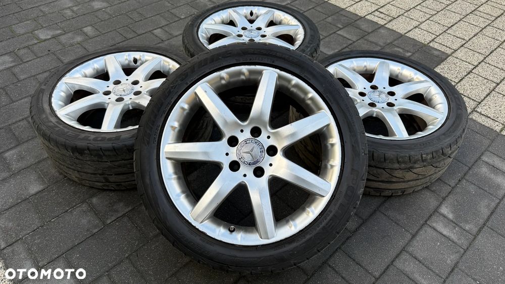 Koła r17 5x112 225/45 Mercedes ET37 7.5J Felgi Alufelgi w203 cl203 s203 a2034011802