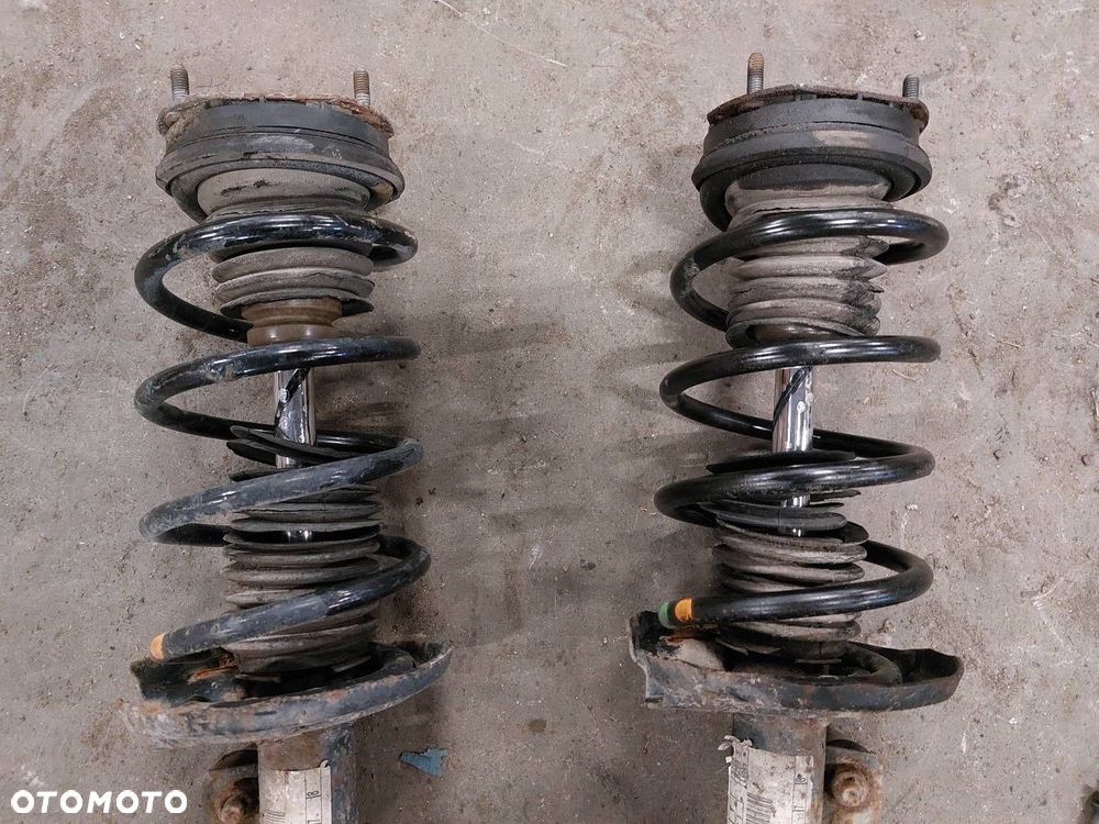 AMORTYZATOR SPRĘŻYNA ZWROTNICA LEWY + PRAWY PRZÓD FORD FIESTA MK6 - 4