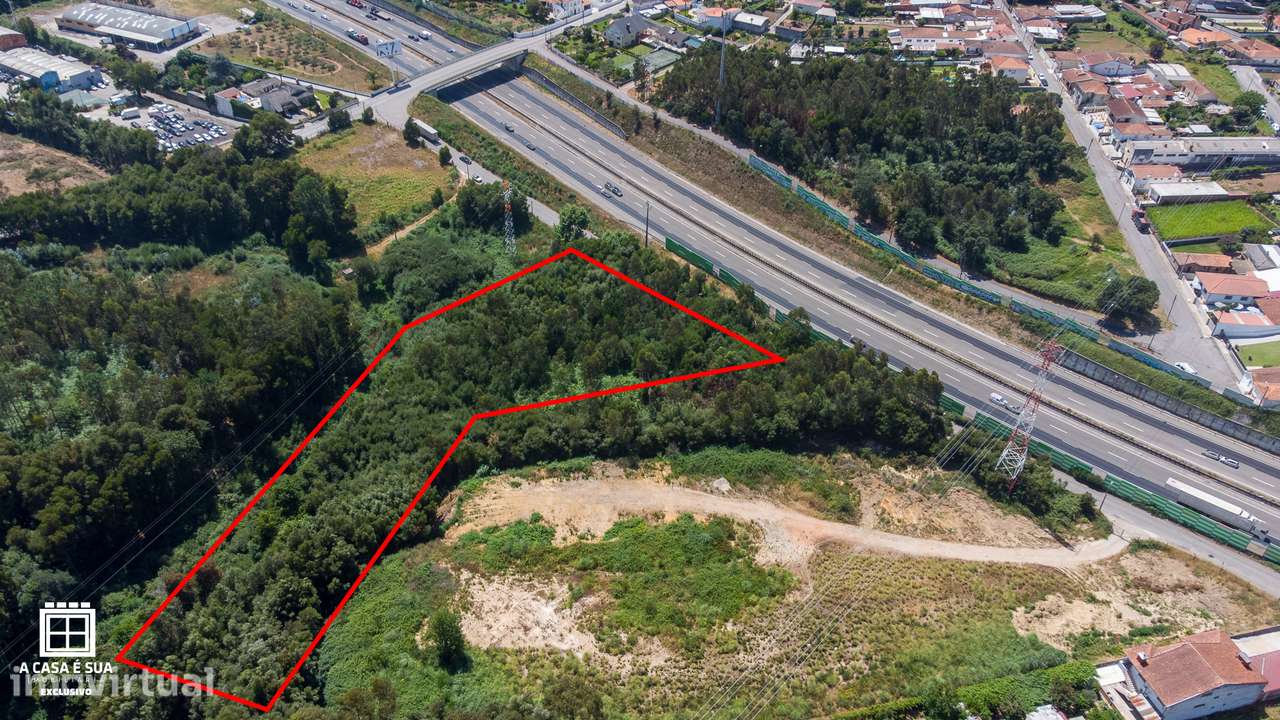 Terreno com 9.970 m2 em Rio Meão, St. ª M.ª Feira - Exclusivo - Grande imagem: 3/12