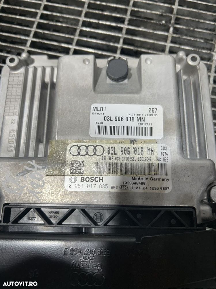 Calculator motor AUDI Q5 2.0 TDI 2008 - 2012 143CP Manuala CJCA Euro5 (1204) Diesel ... - 3