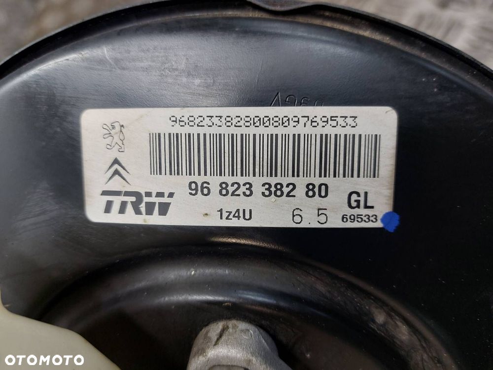 SERWO + POMPA HAMULCOWA PEUGEOT 207 I LIFT 1.4 16V 9682338280 - 4