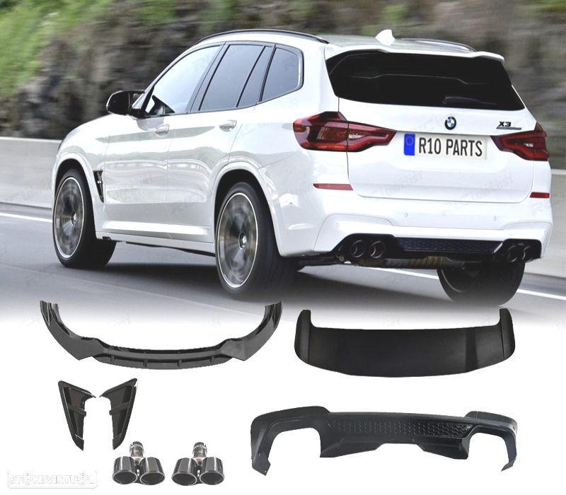 KIT CARROÇARIA BMW X3 G01 18-21 LOOK M - 1