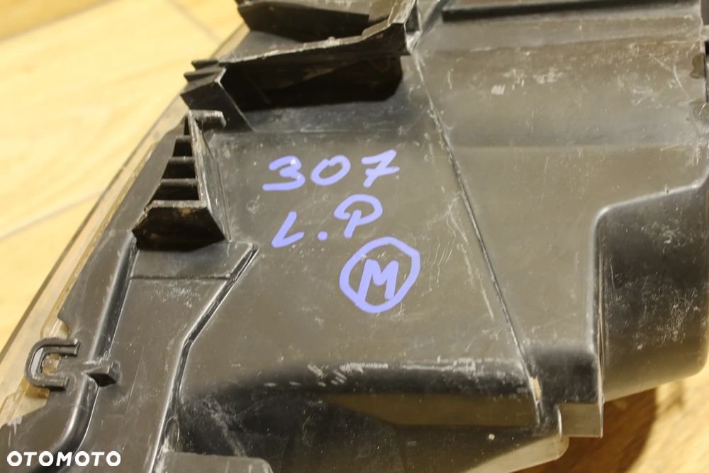 Peugeot 307 Lampa Lewa Przód 9641615780 - 5