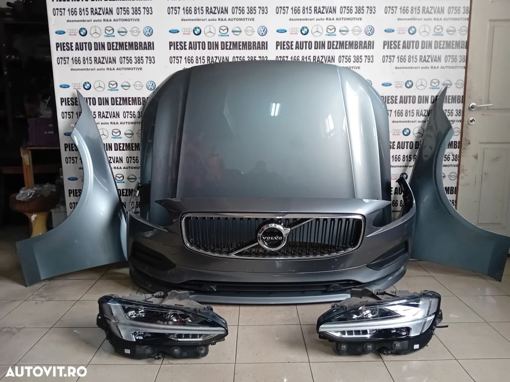 Fata Completa Volvo S/V90 LED Activ Volan Stanga 2016-2020 Bara Capota Aripa Far Trager Volvo S/V90 - 1