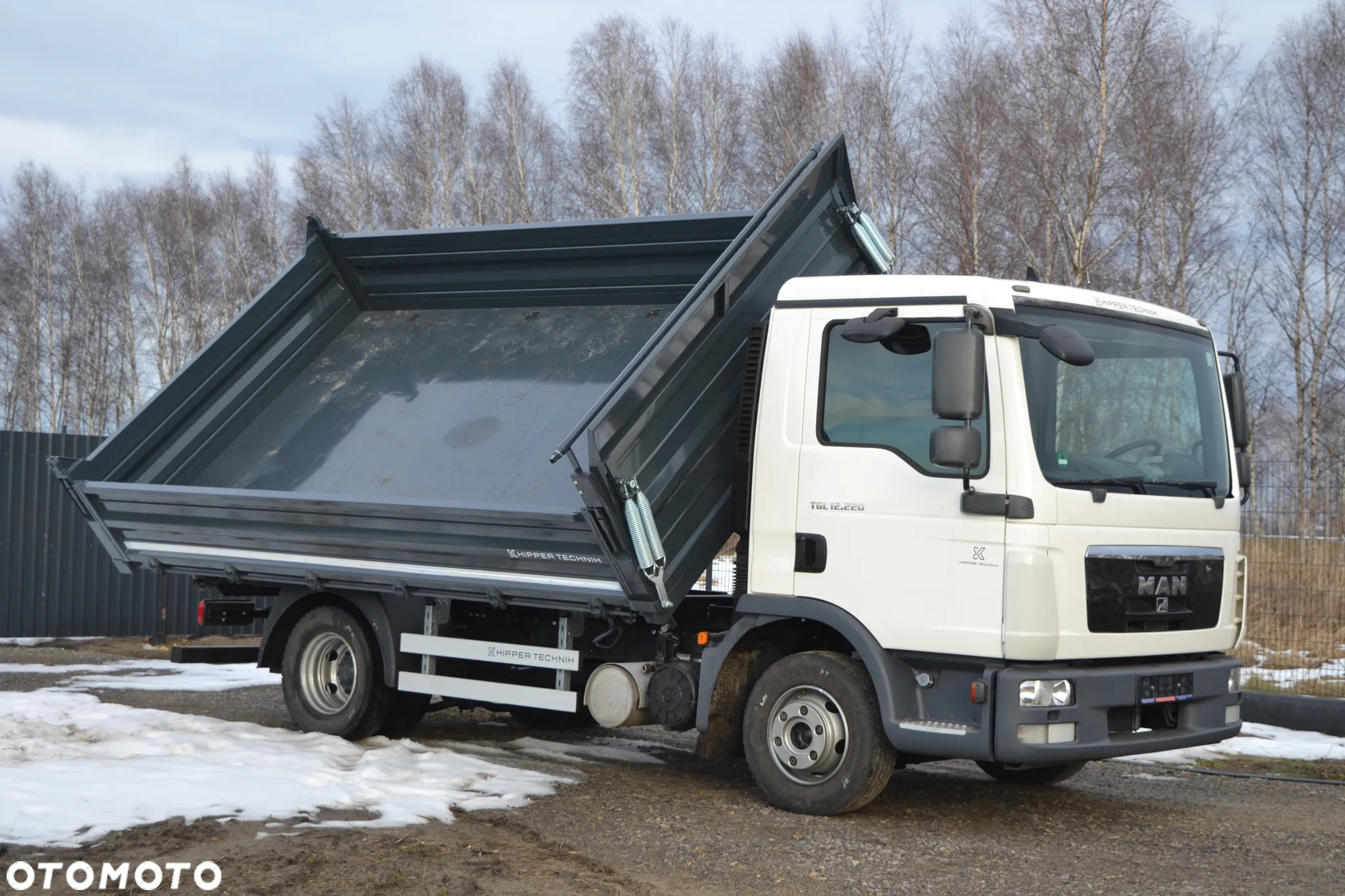 MAN TGL 12.220 Nowy 3-stronny WYWROT Kiper WYWROTKA TGM 12.250 Manual Blokada Klima - 16