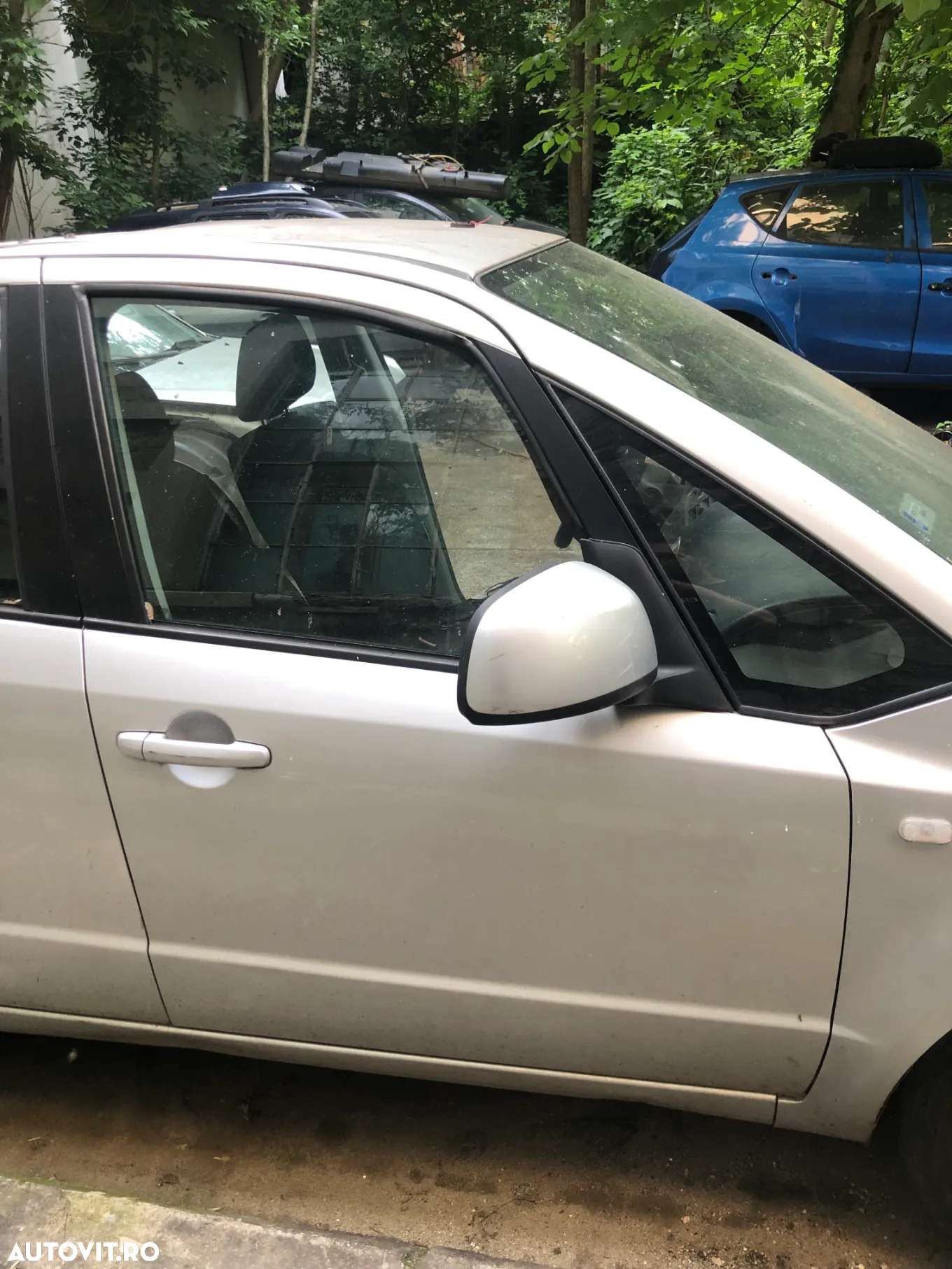 Oglinda electrica dreapta  Suzuki SX4 gri argintiu 2006 - 4