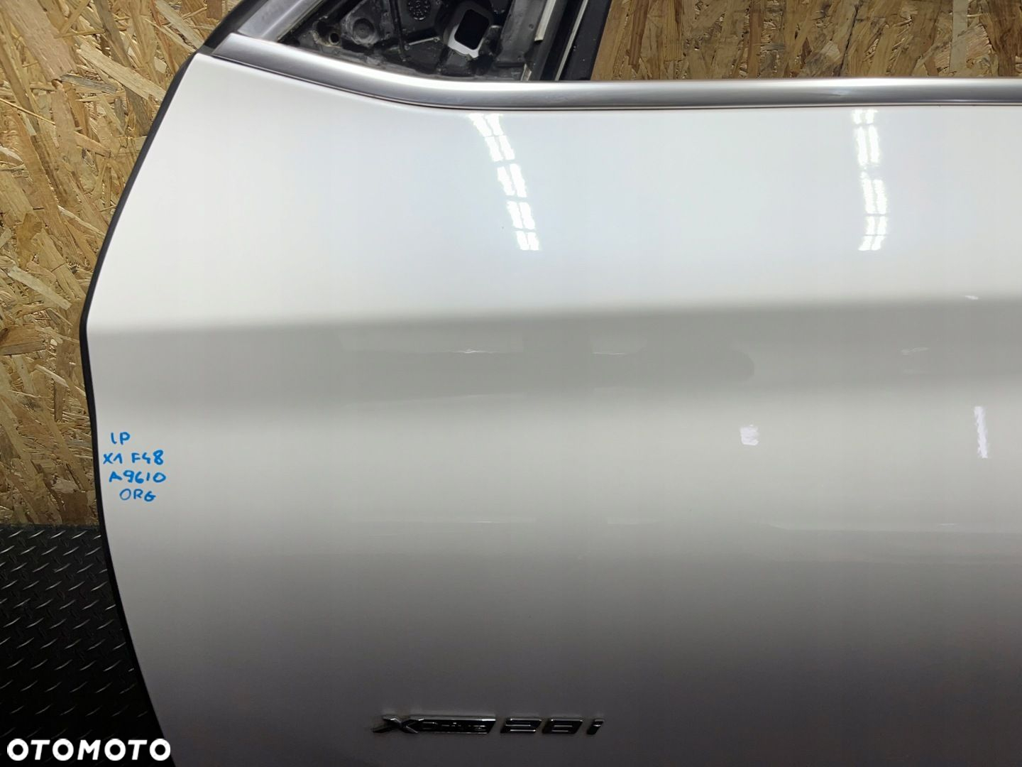 DRZWI LEWE PRZEDNIE LEWY PRZÓD BMW F48 X1 MINERALWEISS A96 - 3