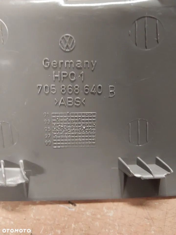 Zaślepka drzwi wózka rolka vw t4 prawa - 2