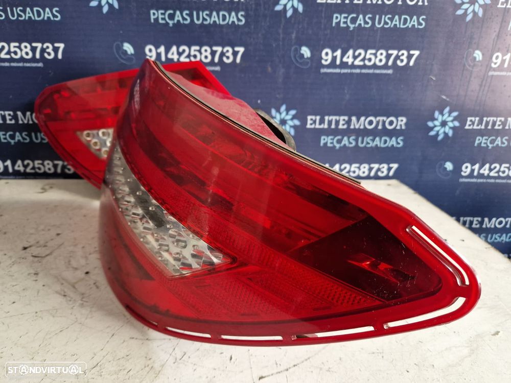 Farolins usados MERCEDES CLASSE C W204 LED SEDAN CARRO farolim esquerdo direito - 5