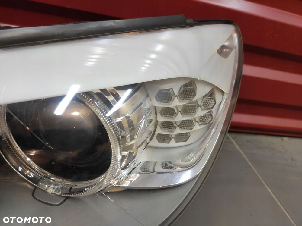 BMW 5 GT F07 LAMPA LEWA PRAWA PRZÓD LAMPY PRZEDNIE KPL SKRĘTNE XENON UK - 8