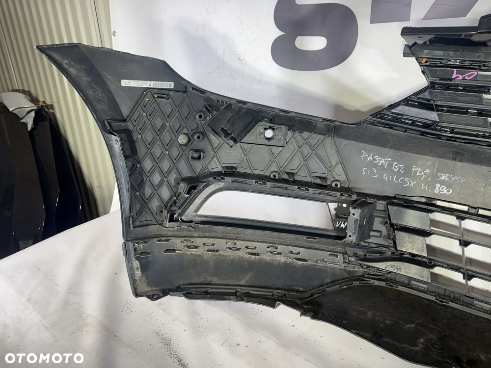 Vw Passat B8 Zderzak Przód Przedni 2015-2019 Sprysk. PDC LC9X 3G0807221A - 10