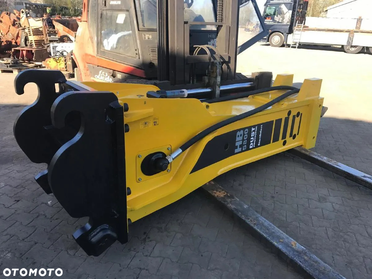 Młot hydrauliczny RAMTEC RT 155,3200 KG - 9