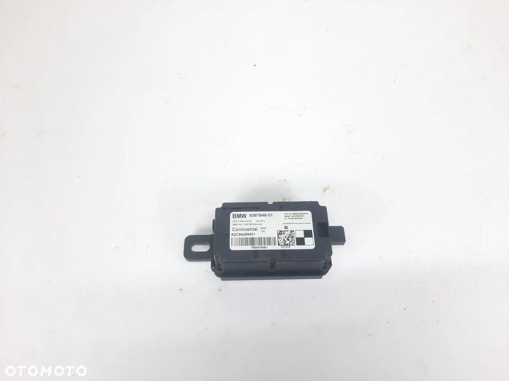 BMW 4 F32 F36 MINI F55 F56 MODUŁ ODBIORNIK FAL PILOTA 9397846 - 1