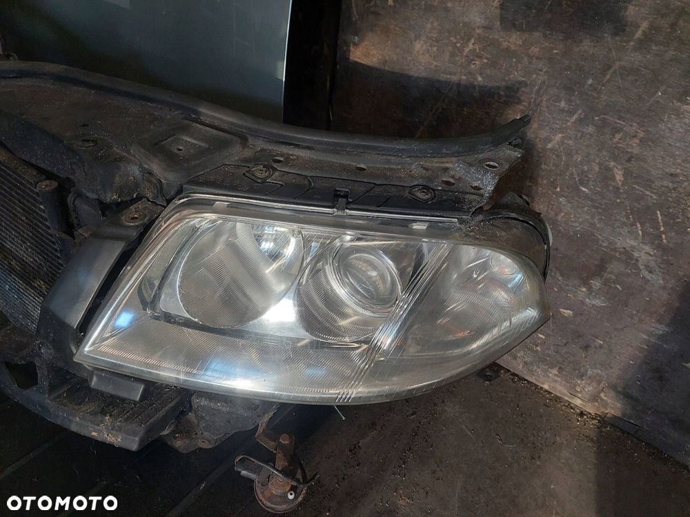 KOMPLETNY PRZÓD MASKA ZDERZAK LAMPA PAS VOLKSWAGEN PASSAT B5 FL LA6W - 11