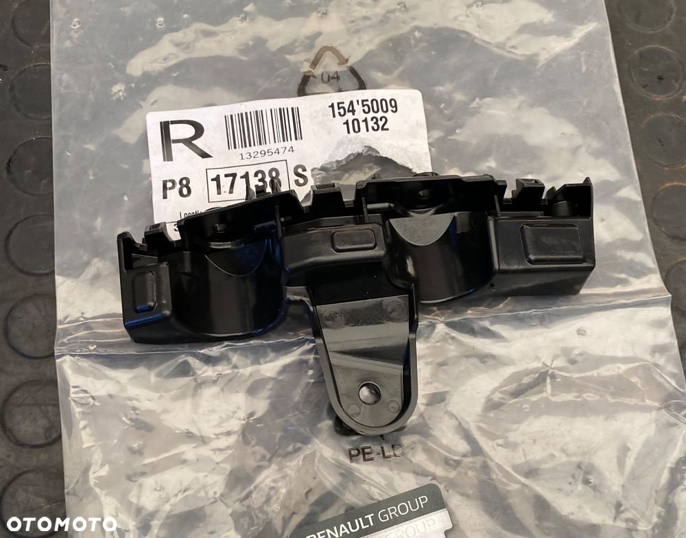 Renault Captur 2 II NOWY ! ORYGINALNY ! LEWY ŚLIZG WSPORNIK MOCOWANIE ZDERZAKA BŁOTNIKA  PRZEDNIEGO LEWY PRZEDNI PRZÓD W zderzak 622237745R Kaptur II - 2