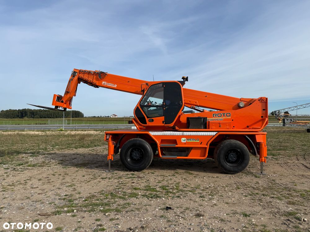 Merlo Roto 40.30 Mcss Kosz Wciągarka Widły