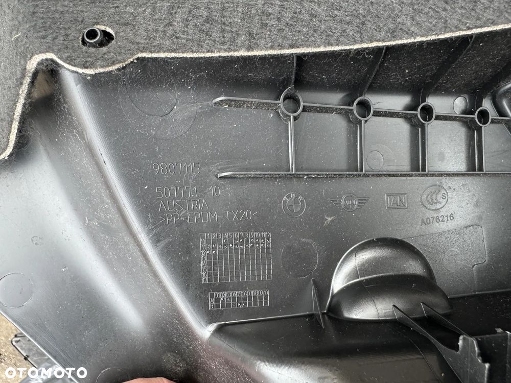 Boczki bagażnika MINI COUNTRYMAN R60 prawy lewy 9807116 - 6