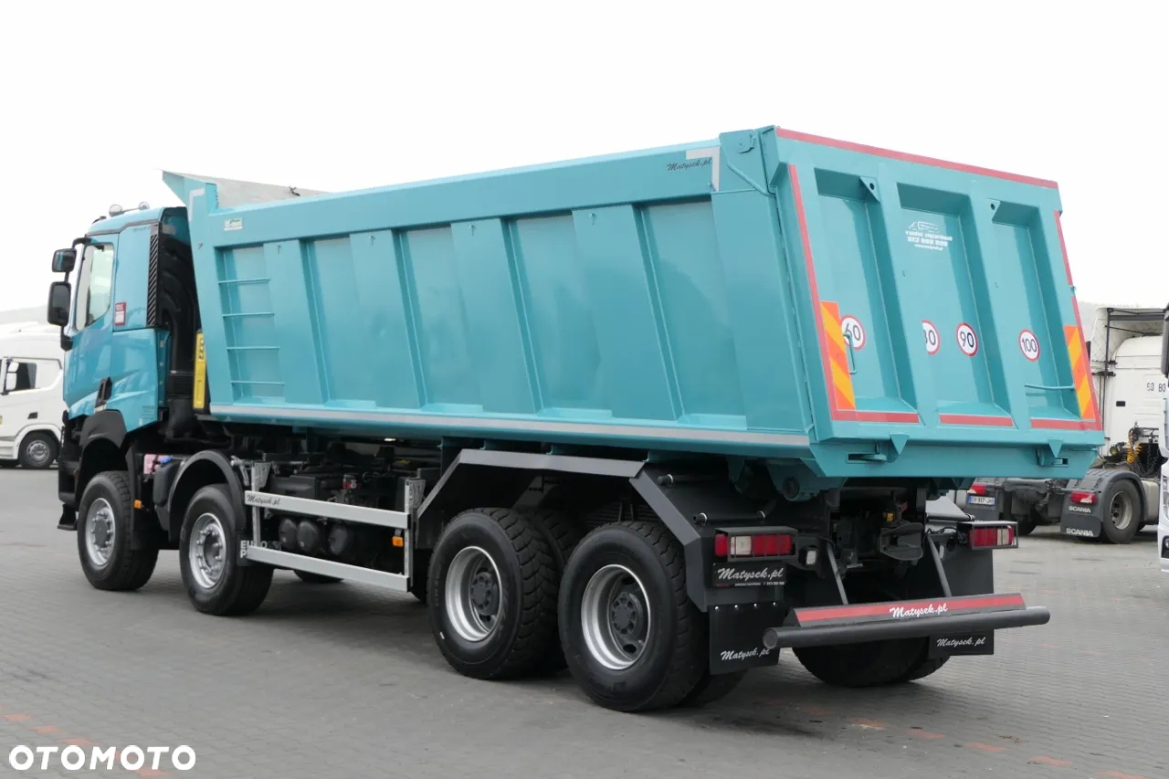 Renault K 480 / 8x6 / WYWROTKA TYLNOZSYPOWA 25 m3 / EURO 6 - 8