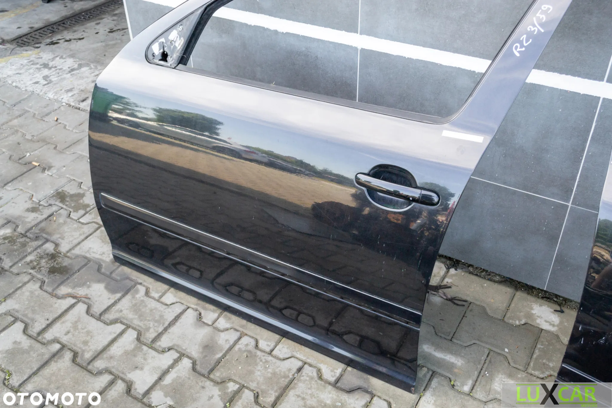 SKODA OCTAVIA II 2 VRS HATCHBACK DRZWI LEWE PRZÓD PRZEDNIE CZARNE LF9R GORLICE RZ3/59 - 8
