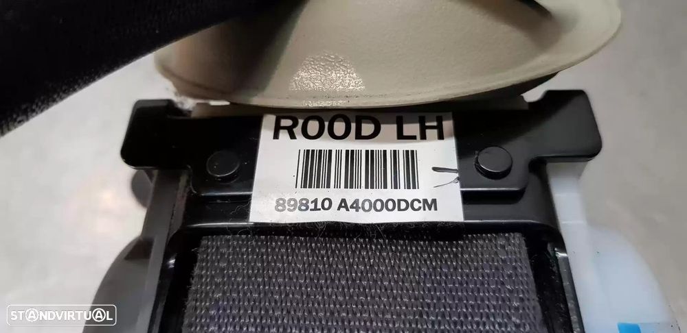 CINTO SEGURANÇA TRASEIRO ESQUERDO KIA CARENS IV 2018 -89810A4000 - 2