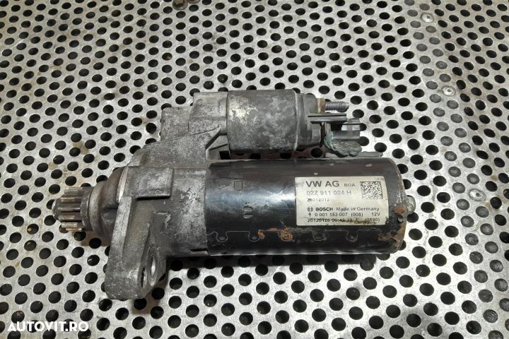 Electromotor 02Z911024H 02Z911024H Volkswagen VW Golf 6 [2008 - 2015] - 3