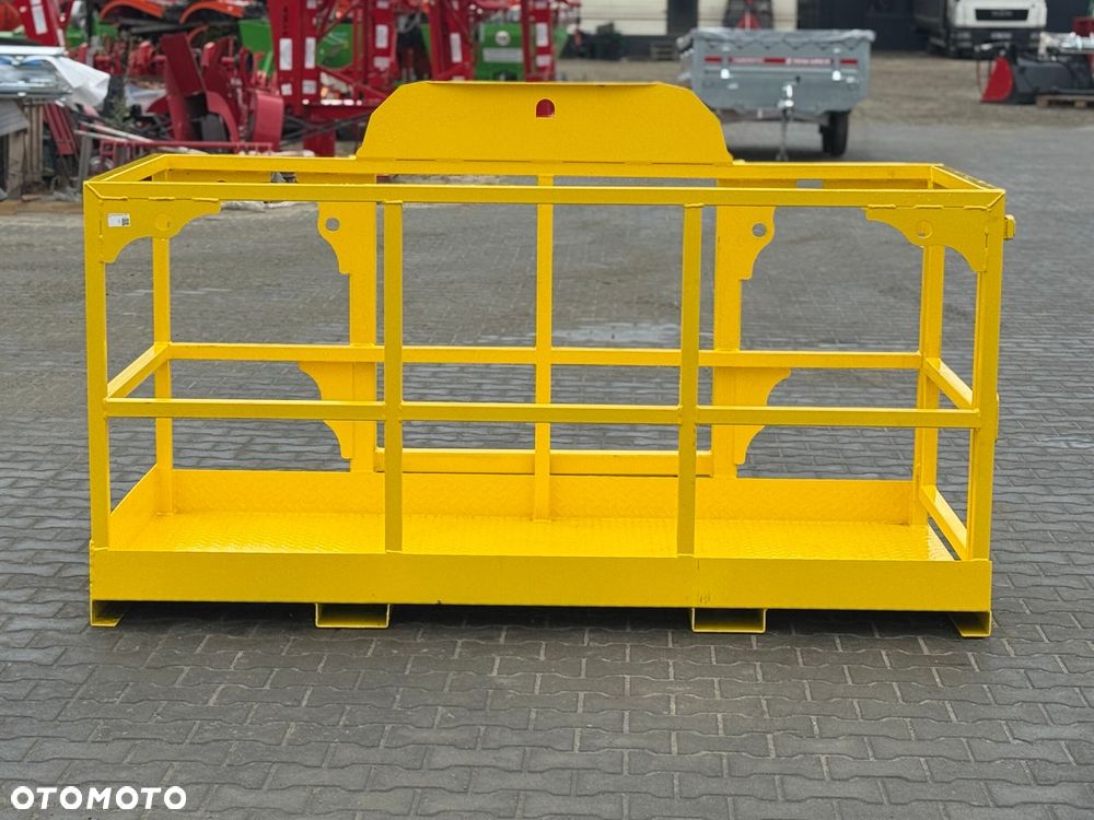 Kosz wysokościowy narzędziowy roboczy ładowarki teleskopowej kołowej JCB Manitou Merlo Class Case - 6