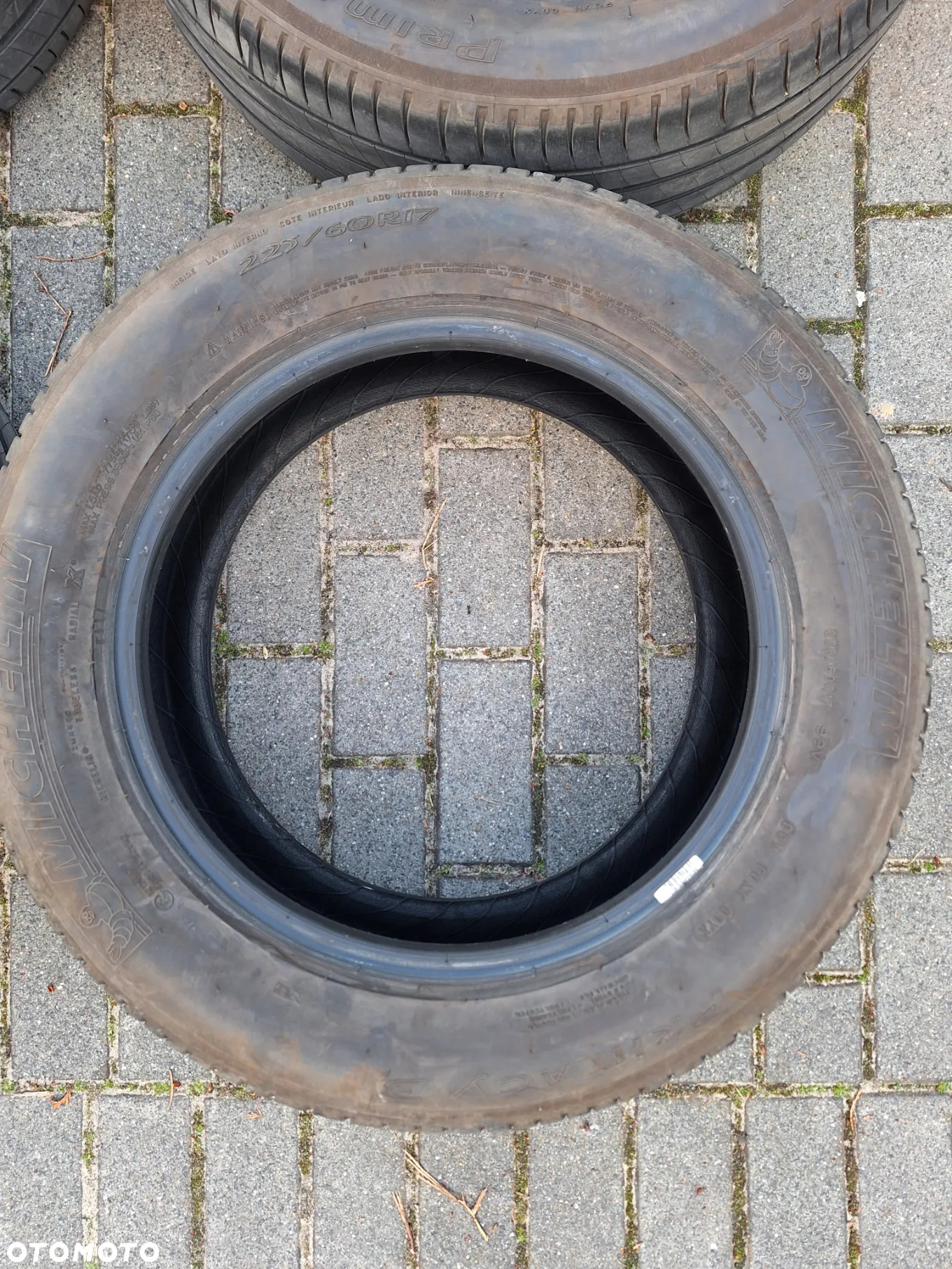 4 szt. opon letnich Michelin primacy 3, rozmiar 225/60/R17, outback - 5