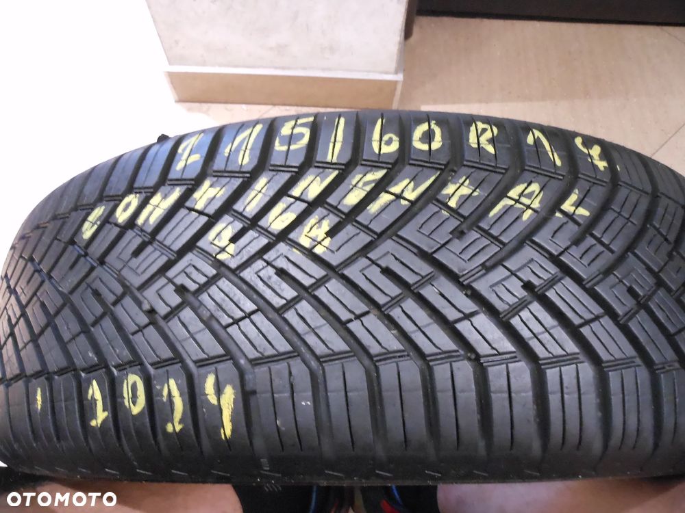 Opona 215/60r17 continental all season contact 2 ev  7,7mm wielosezon - 1