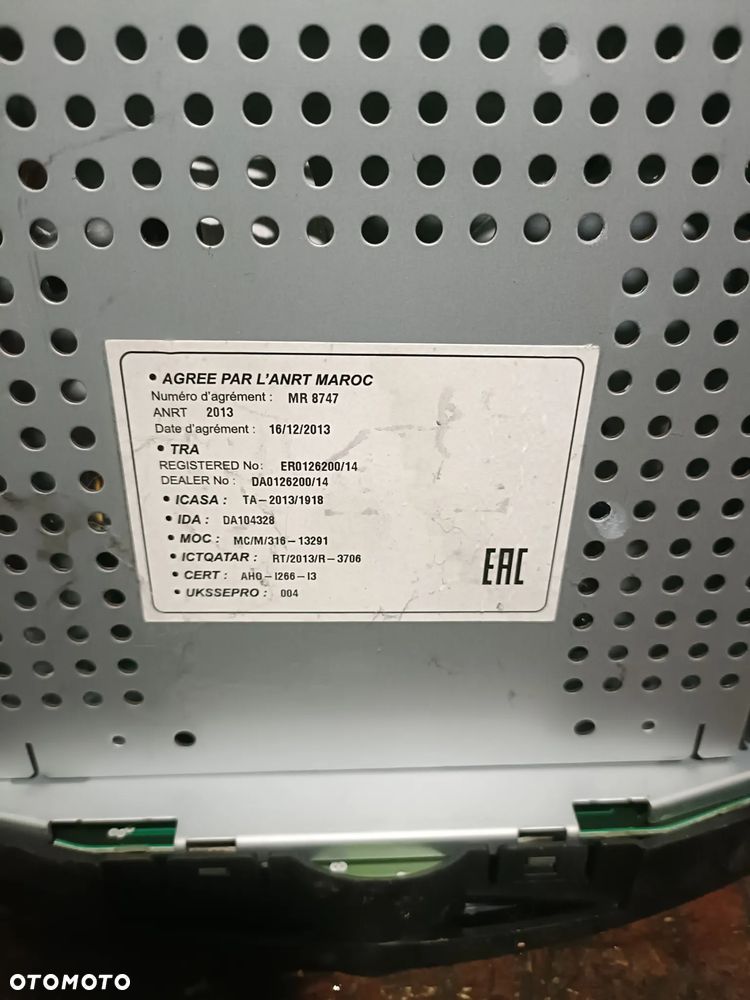 OPEL CORSA E 14-19 radioodtwarzacz radioodbiornik radio 33812675 * - 6
