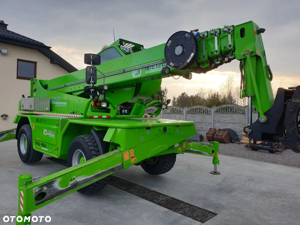 Merlo ROTO 4030 MCSS KOSZ/WCIĄGARKA/WIDŁY HYD,PILOT SPROWADZONA PIĘKNY STAN - 4