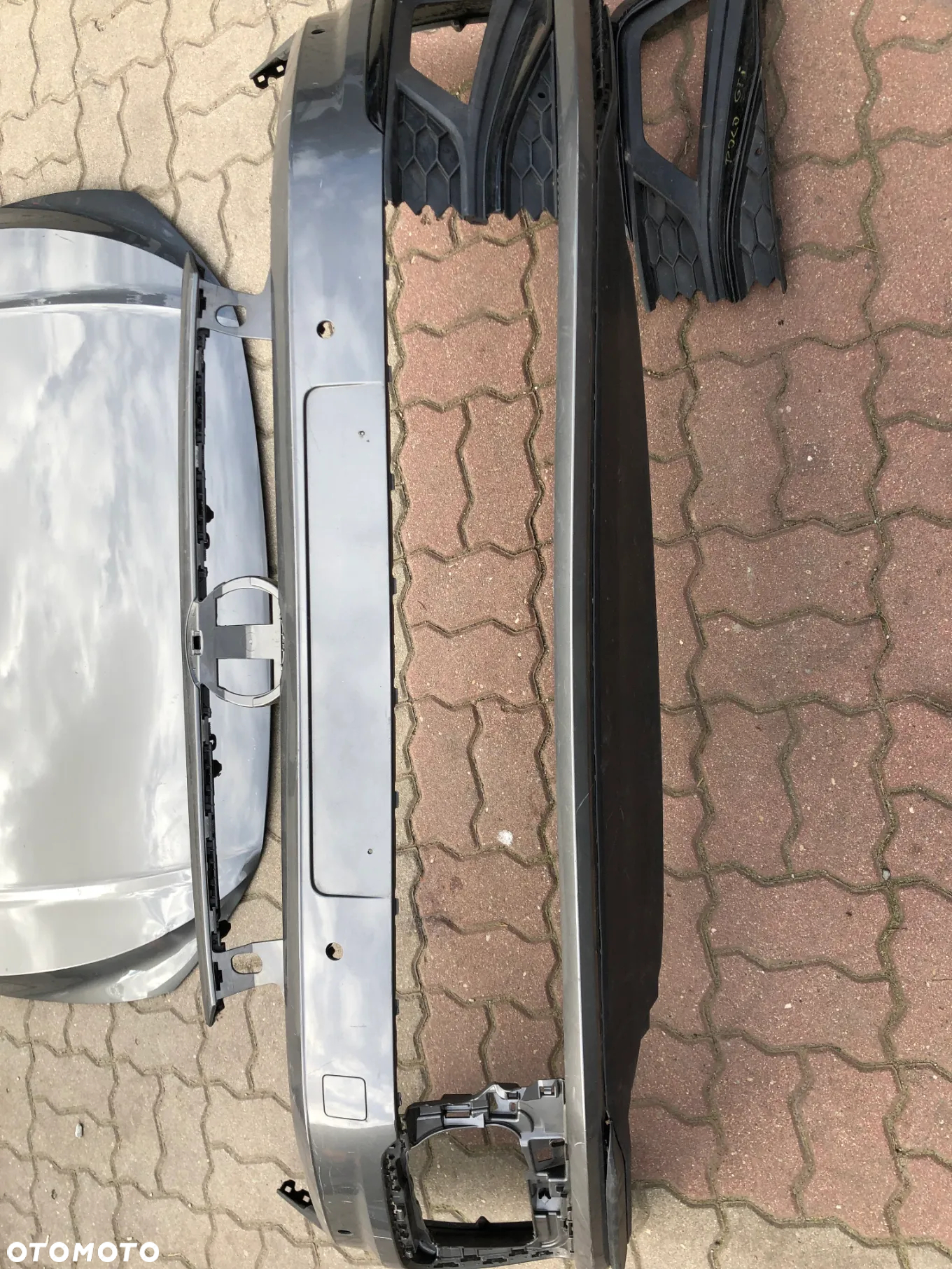 VW POLO 2G0 R- LINE ZDERZAK PRZEDNI HALOGEN GRILL BELKA MASKA - 16