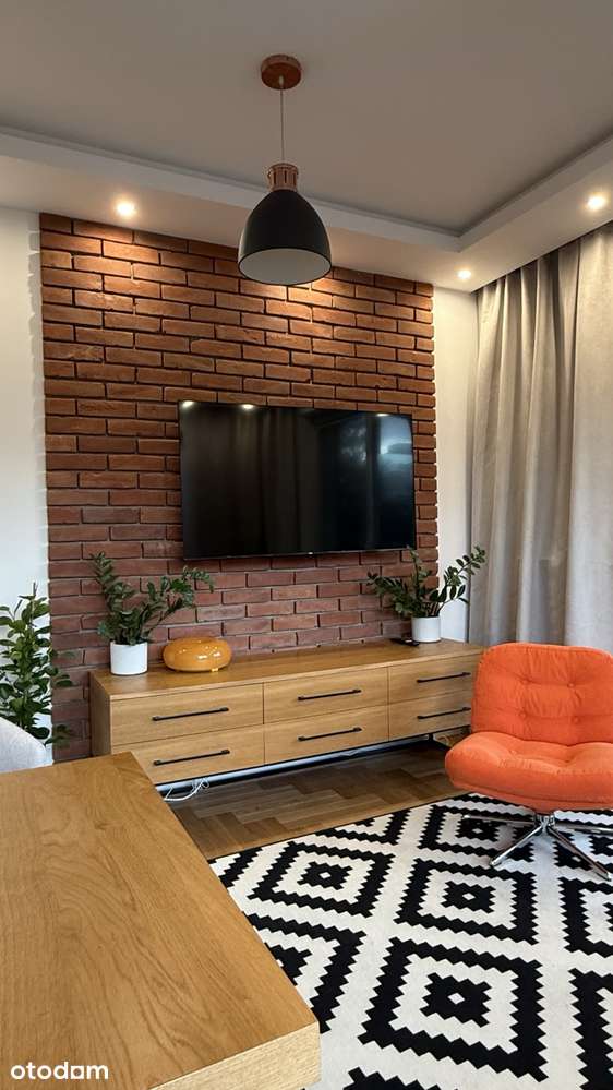 Do wynajęcia bardzo słoneczne mieszkanie o powierzchni 46 m².