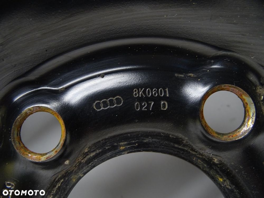 KOŁO DOJAZDOWE ZAPASOWE 125/70R19 5X112 ET29 8K0601027D AUDI A4 B8 A5 8T - 6