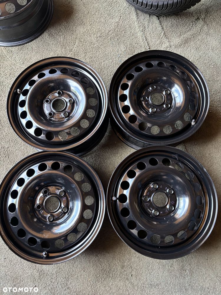 5x112 6,5Jx16 ET48 TPMS CZUJNIKI Vw 57,1 seat skoda felgi stalowe - 1